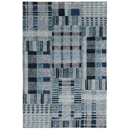 Oriental Weavers 8 ft. 6 in. x 11 ft. 7 in. Atlas 752B0 Rectangle Area RugBlue A752B0260370ST